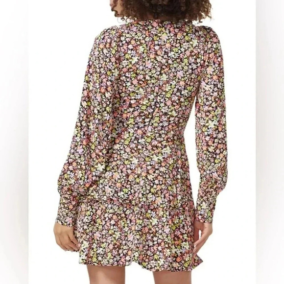 AFRM Women's Modesto Sweetheart Mini Dress Multi Color Size S NWOT - Picture 2 of 14